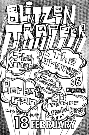 Blitzen Trapper Field Rexx CD Release poster