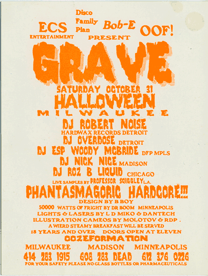Grave flyer (back)